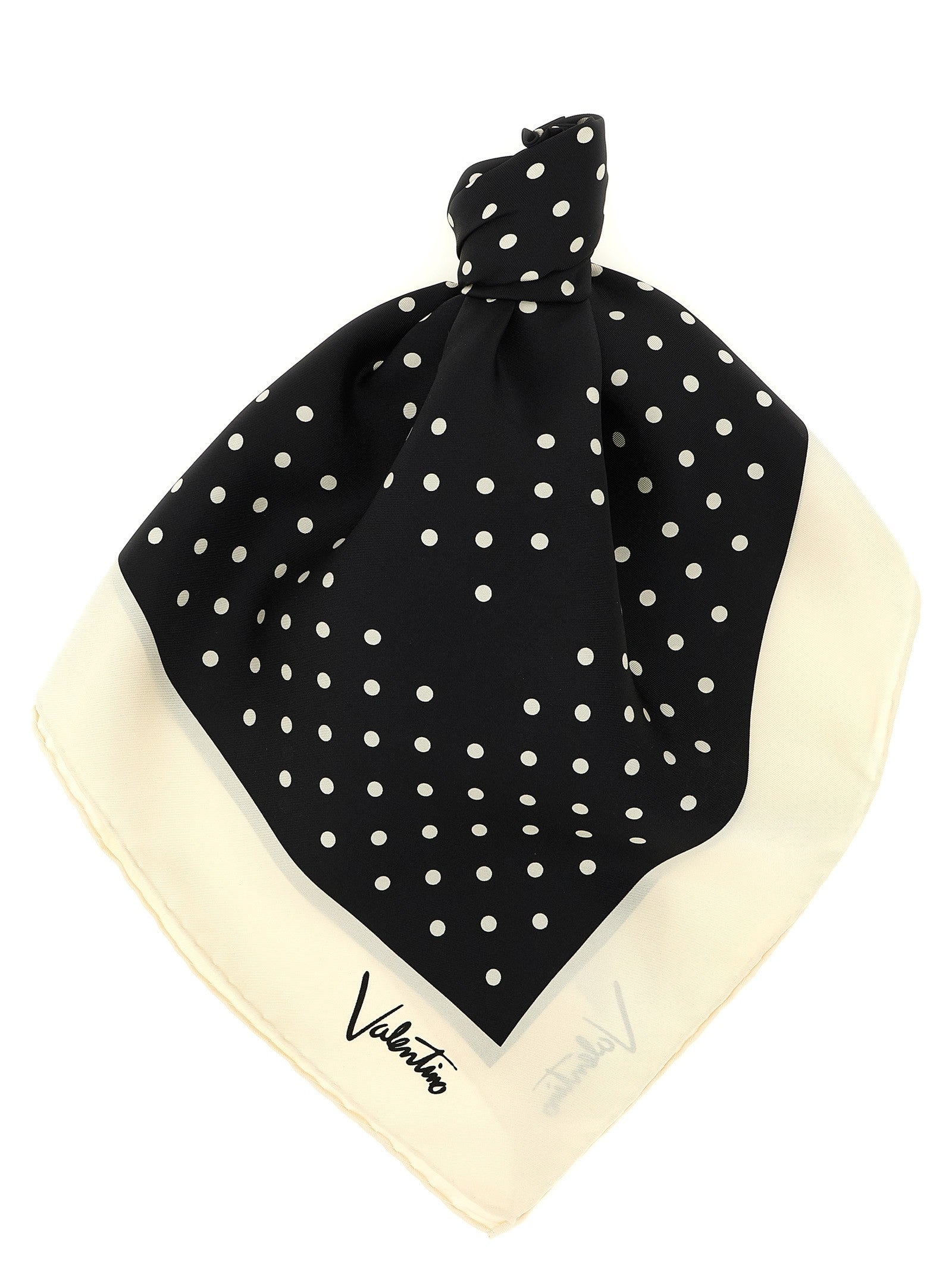Valentino Valentino Garavani Plusdepois Scarf White