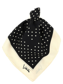 Valentino Valentino Garavani Plusdepois Scarf White