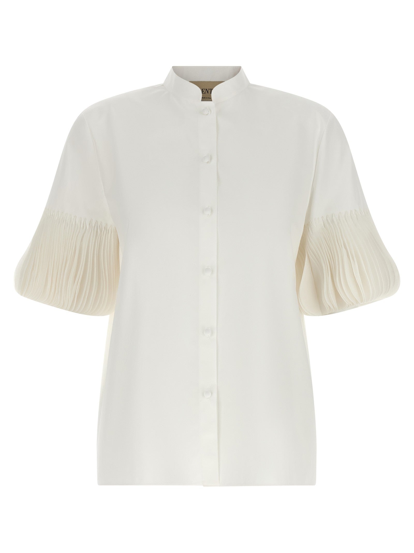 Valentino Valentino Garavani Poplin Embroidered Shirt White