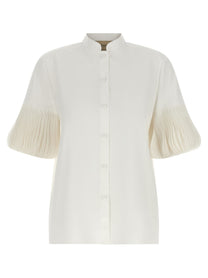Valentino Valentino Garavani Poplin Embroidered Shirt White
