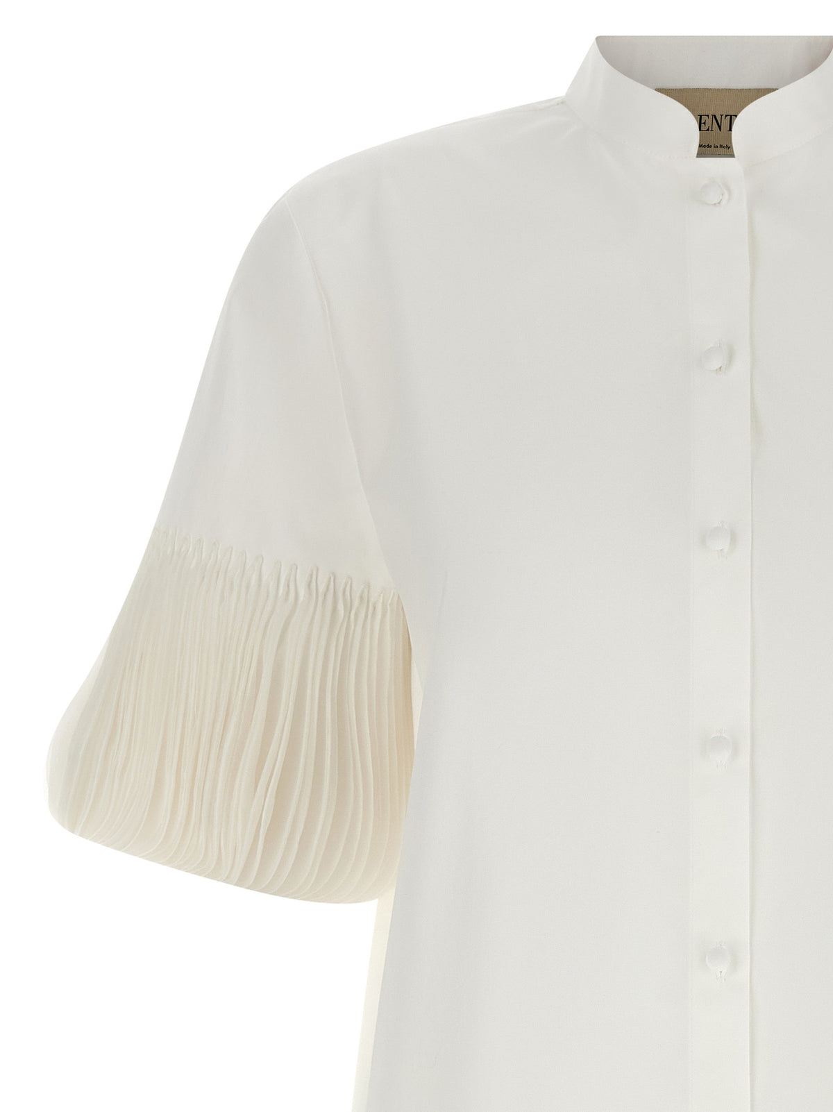 Valentino Valentino Garavani Poplin Embroidered Shirt White