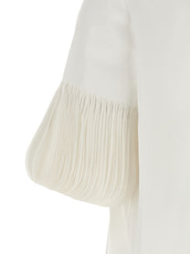 Valentino Valentino Garavani Poplin Embroidered Shirt White