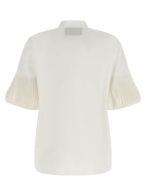 Valentino Valentino Garavani Poplin Embroidered Shirt White