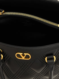 Valentino Valentino Garavani Quiltie Handbag Black