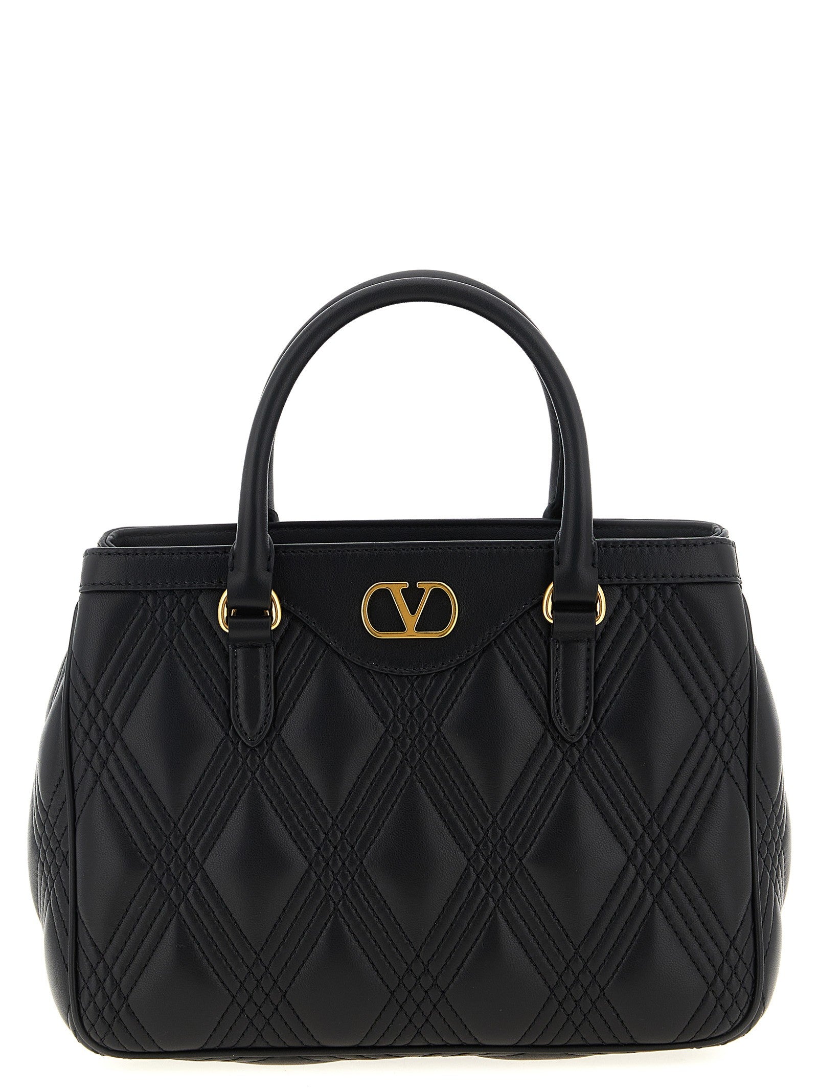 Valentino Valentino Garavani Quiltie Handbag Black