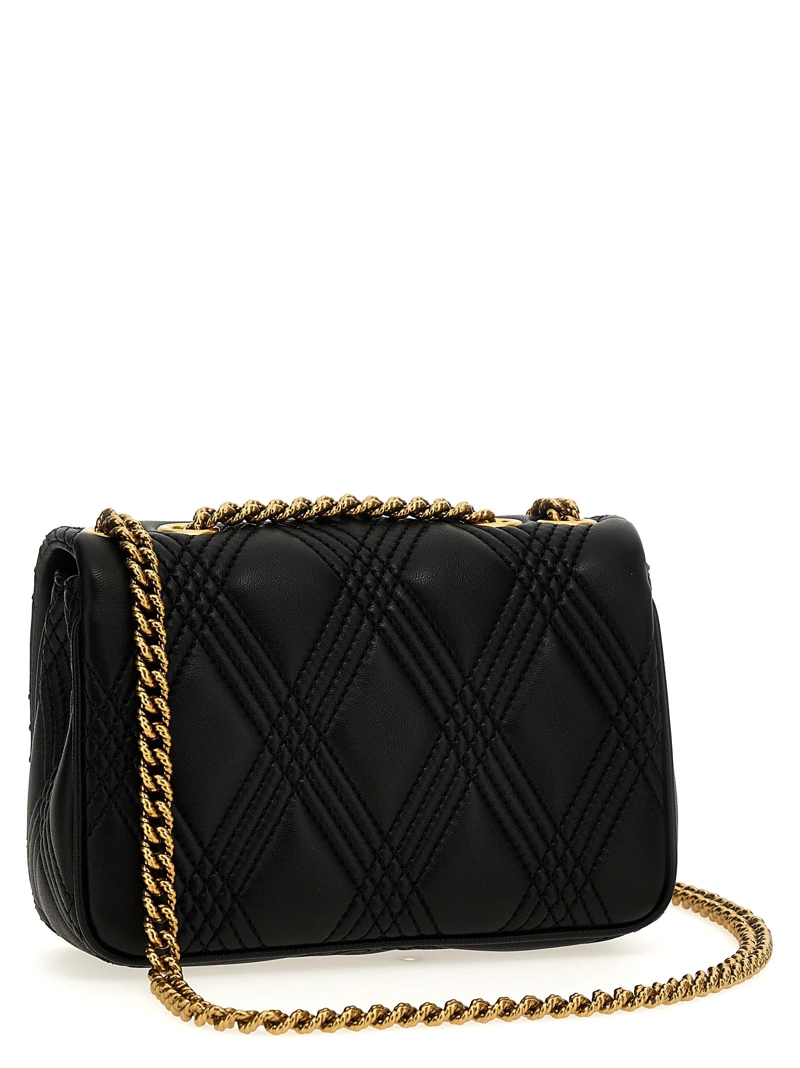 Valentino Valentino Garavani Quiltie Shoulder Bag Black