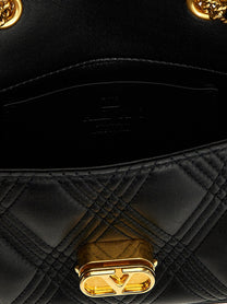 Valentino Valentino Garavani Quiltie Shoulder Bag Black