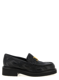 Valentino Valentino Garavani Quiltie Loafers Black