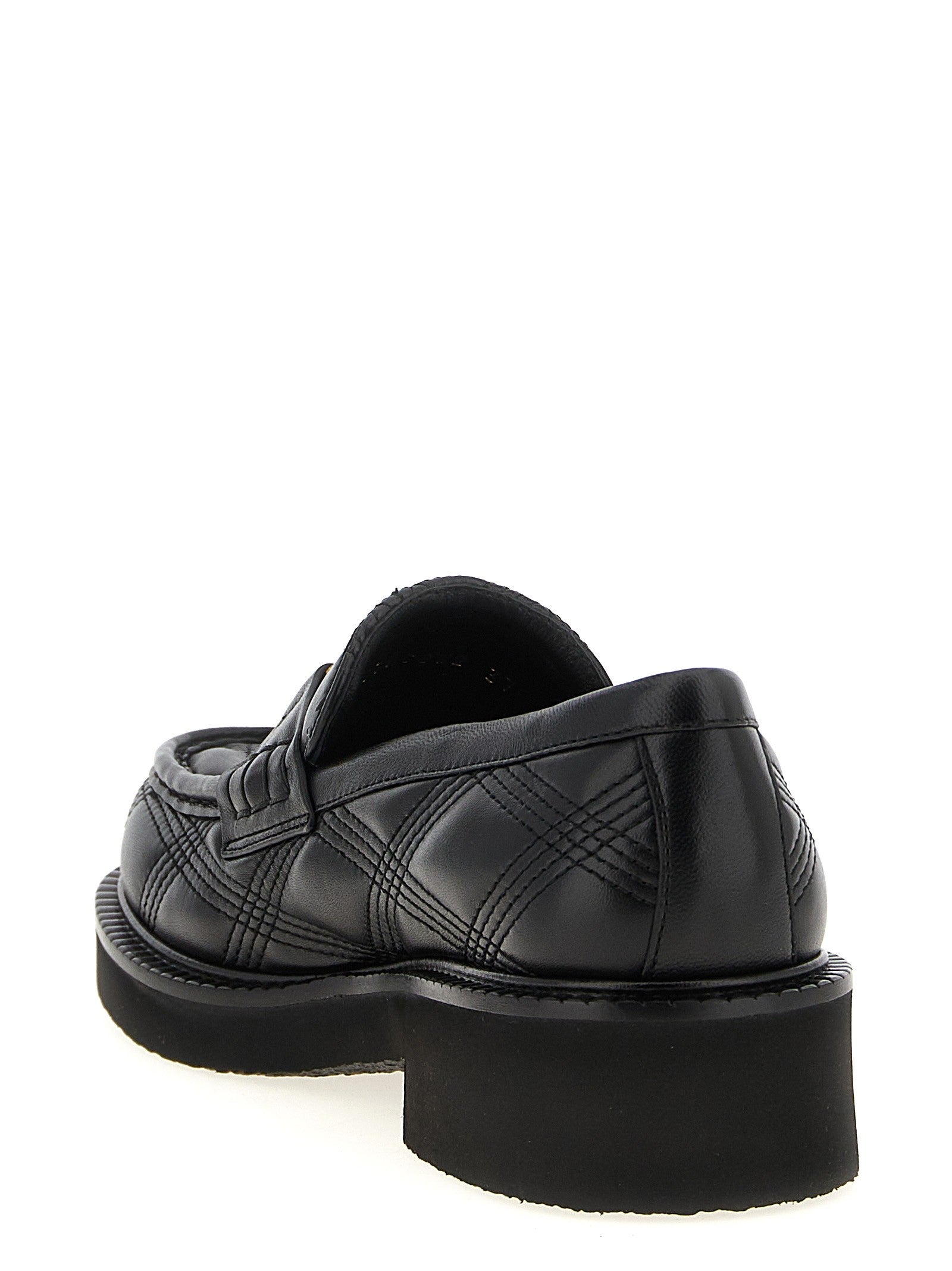 Valentino Valentino Garavani Quiltie Loafers Black