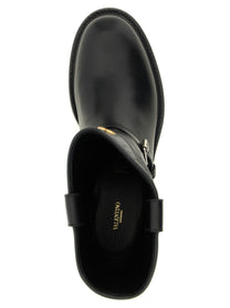Valentino Valentino Garavani Rayons Ankle Boots Black