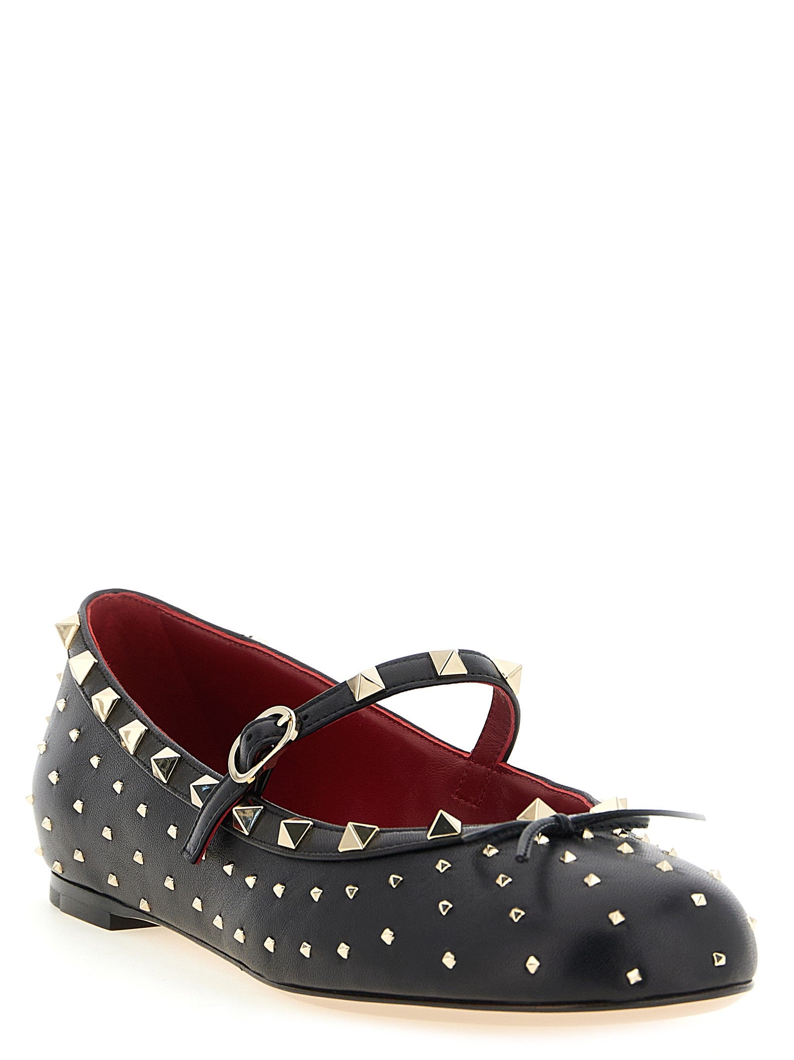 Valentino Valentino Garavani Rockstud Ballet Flats Black