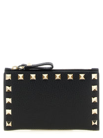 Valentino Valentino Garavani Rockstud Cardholder Black