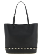 Valentino Valentino Garavani Rockstud Medium Shoulder Bag Black