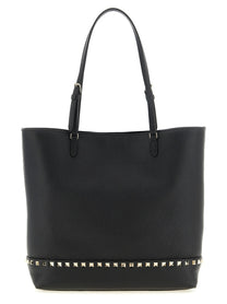 Valentino Valentino Garavani Rockstud Medium Shoulder Bag Black