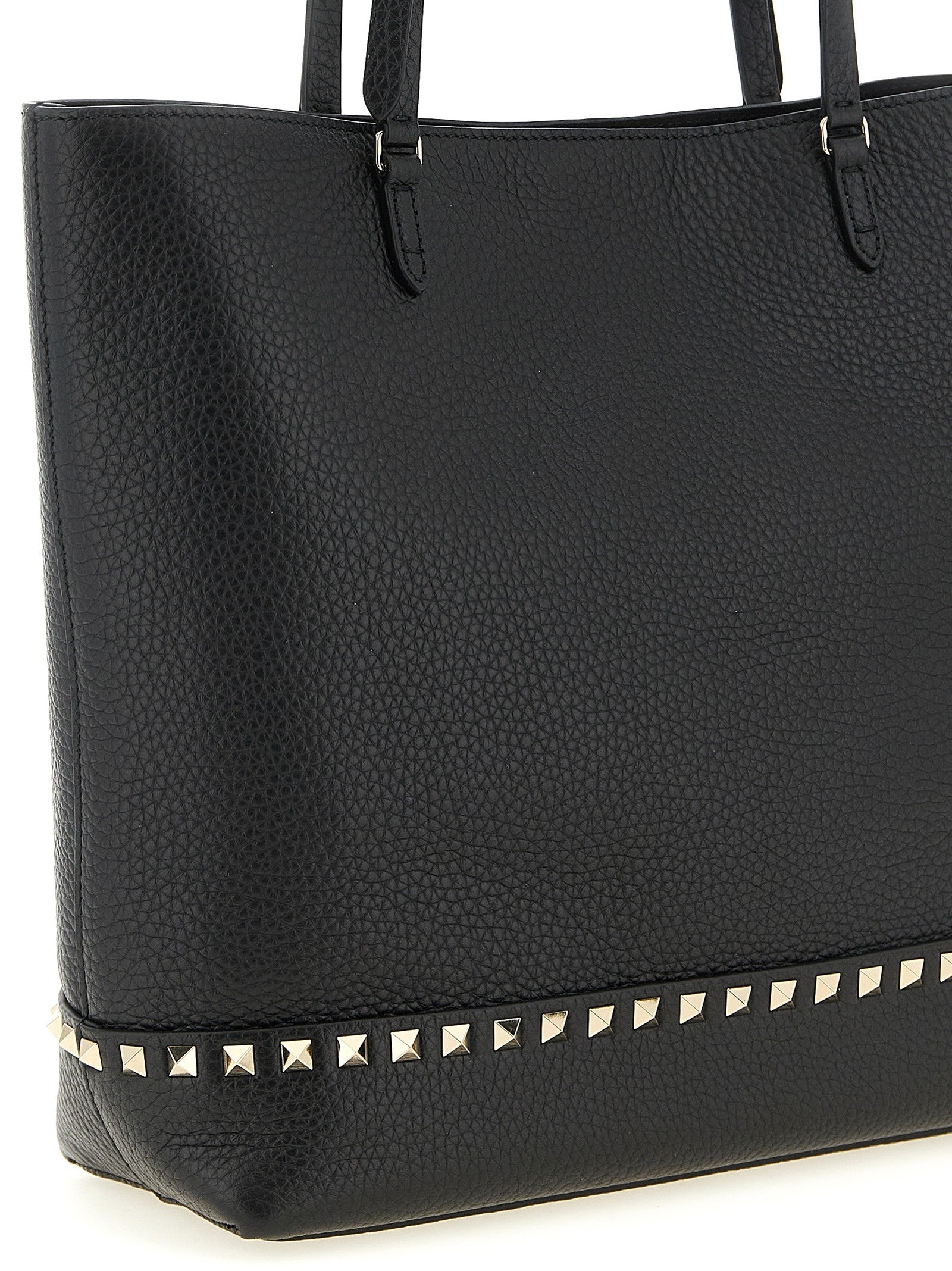 Valentino Valentino Garavani Rockstud Medium Shoulder Bag Black