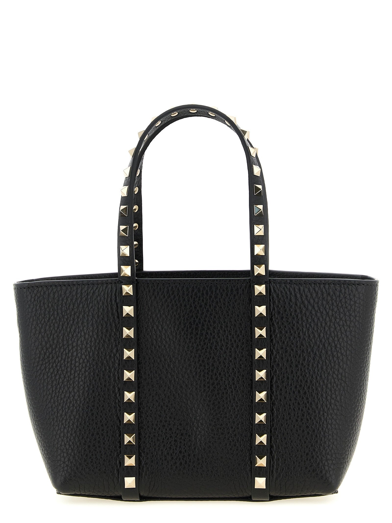 Valentino Valentino Garavani Rockstud Mini Shopping Bag Black