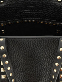 Valentino Valentino Garavani Rockstud Mini Shopping Bag Black