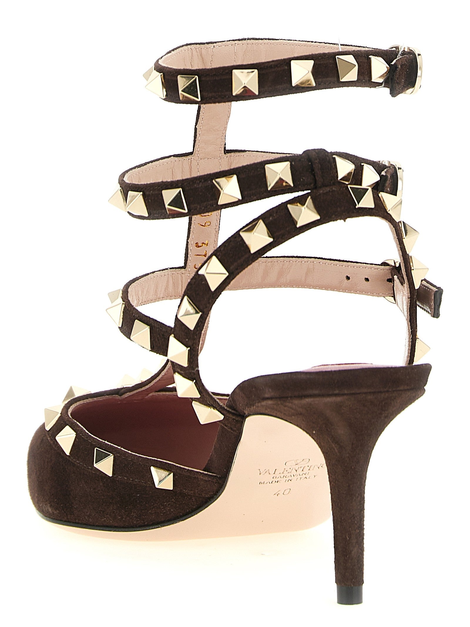 Valentino Valentino Garavani Rockstud Pumps Brown