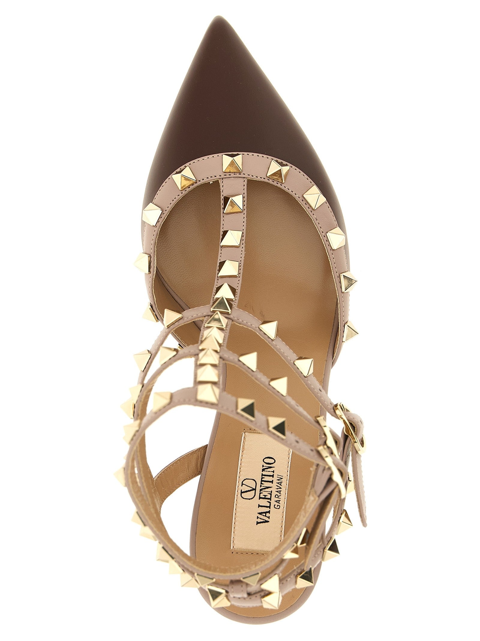Valentino Valentino Garavani Rockstud Pumps Gold