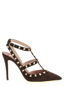 Valentino Valentino Garavani Rockstud Pumps Brown
