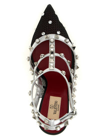 Valentino Valentino Garavani Rockstud Pumps Gold