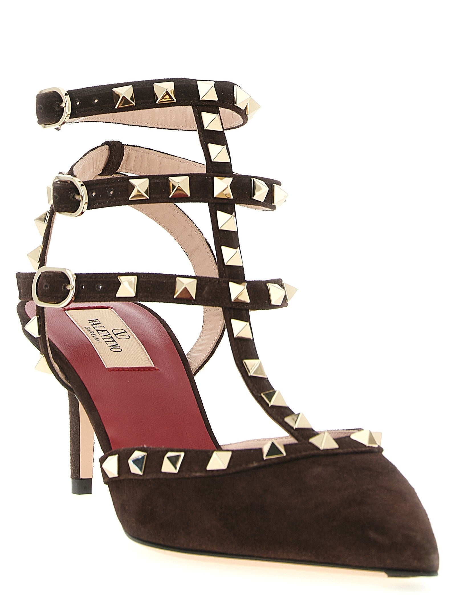 Valentino Valentino Garavani Rockstud Pumps Brown