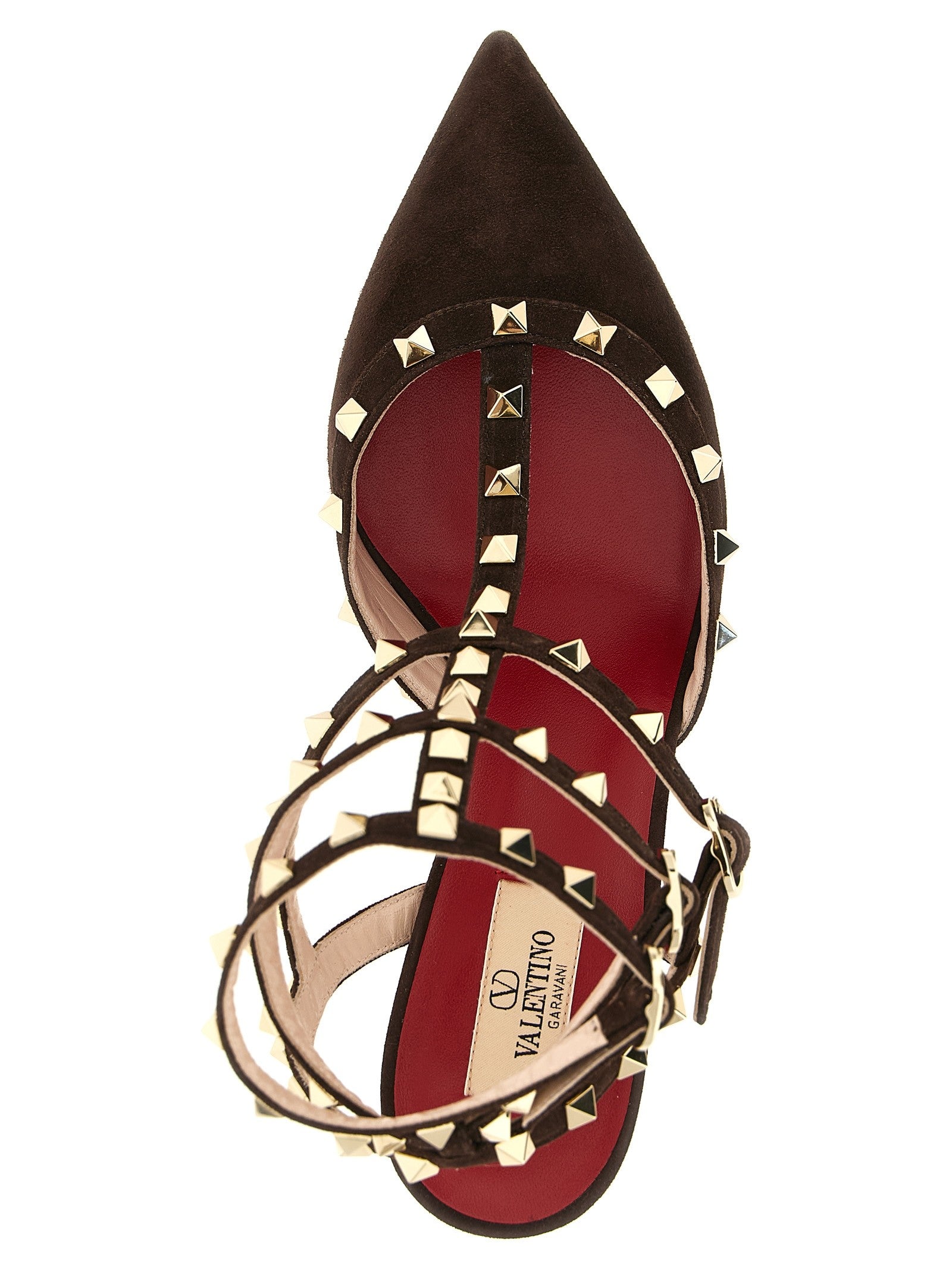 Valentino Valentino Garavani Rockstud Pumps Brown