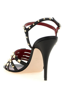 Valentino Valentino Garavani Rockstud Sandals Black