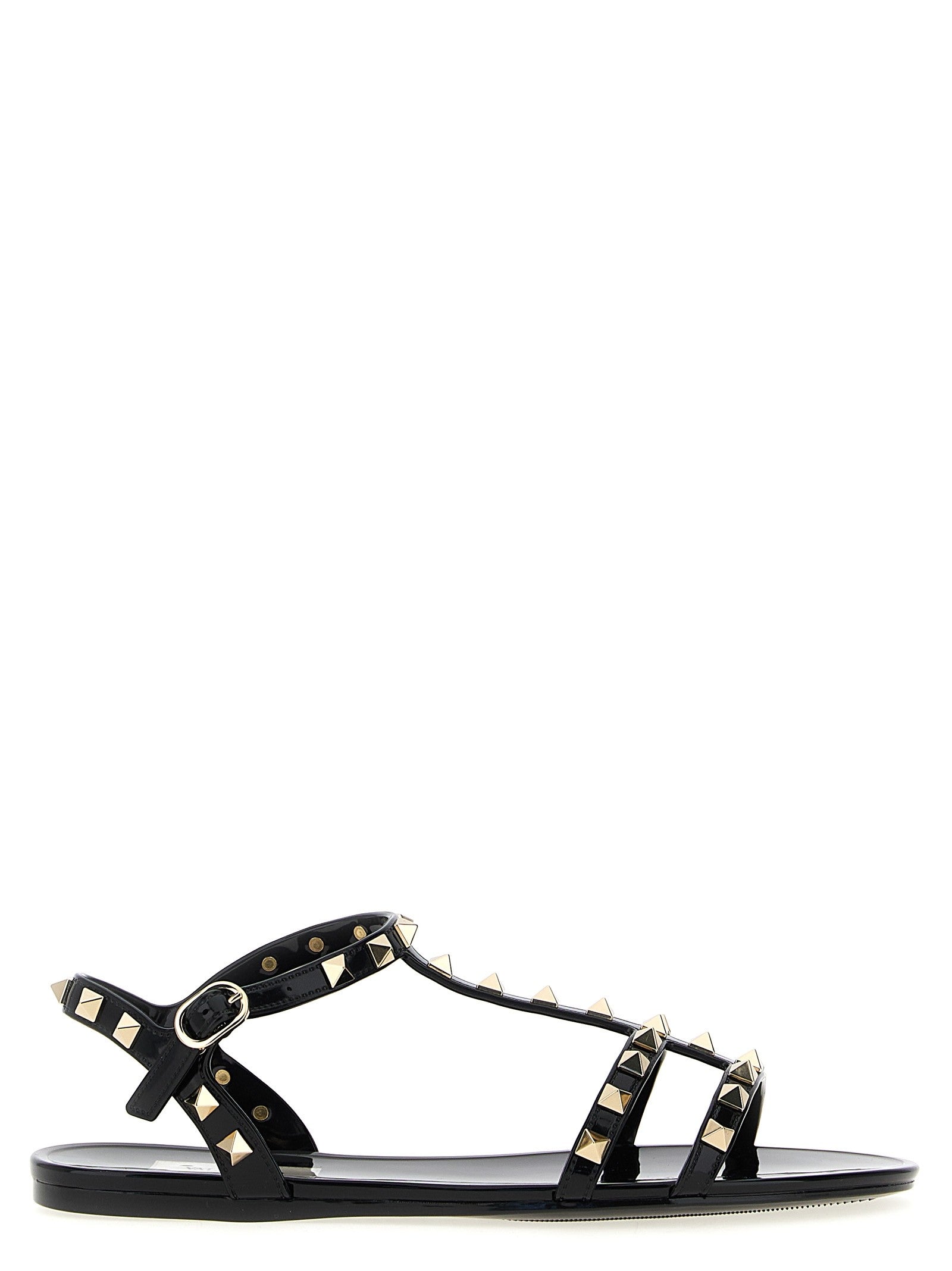Valentino Valentino Garavani Rockstud Sandals Black