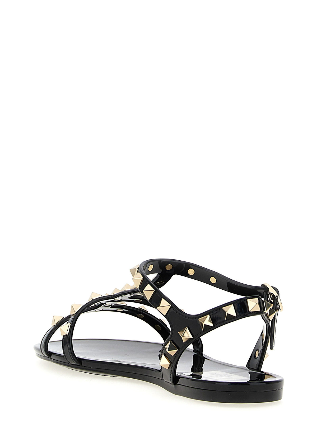 Valentino Valentino Garavani Rockstud Sandals Black, view 3
