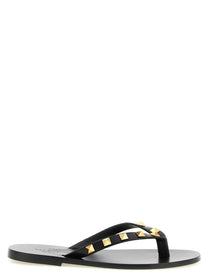 Valentino Valentino Garavani Rockstud Sandals Black