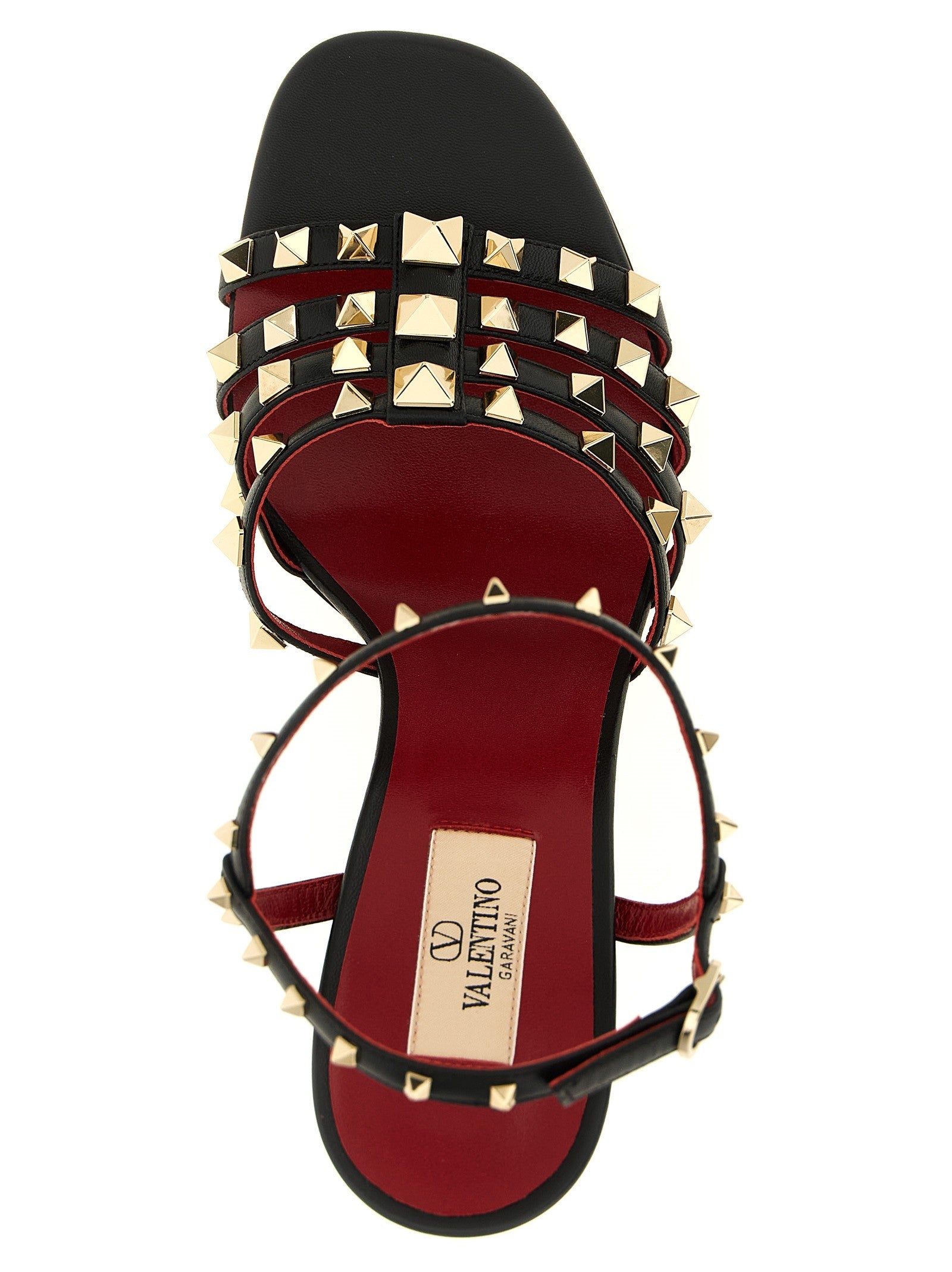 Valentino Valentino Garavani Rockstud Sandals Black