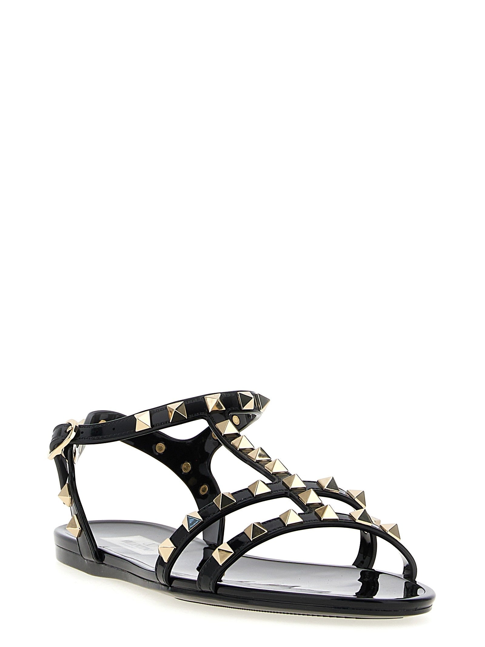Valentino Valentino Garavani Rockstud Sandals Black