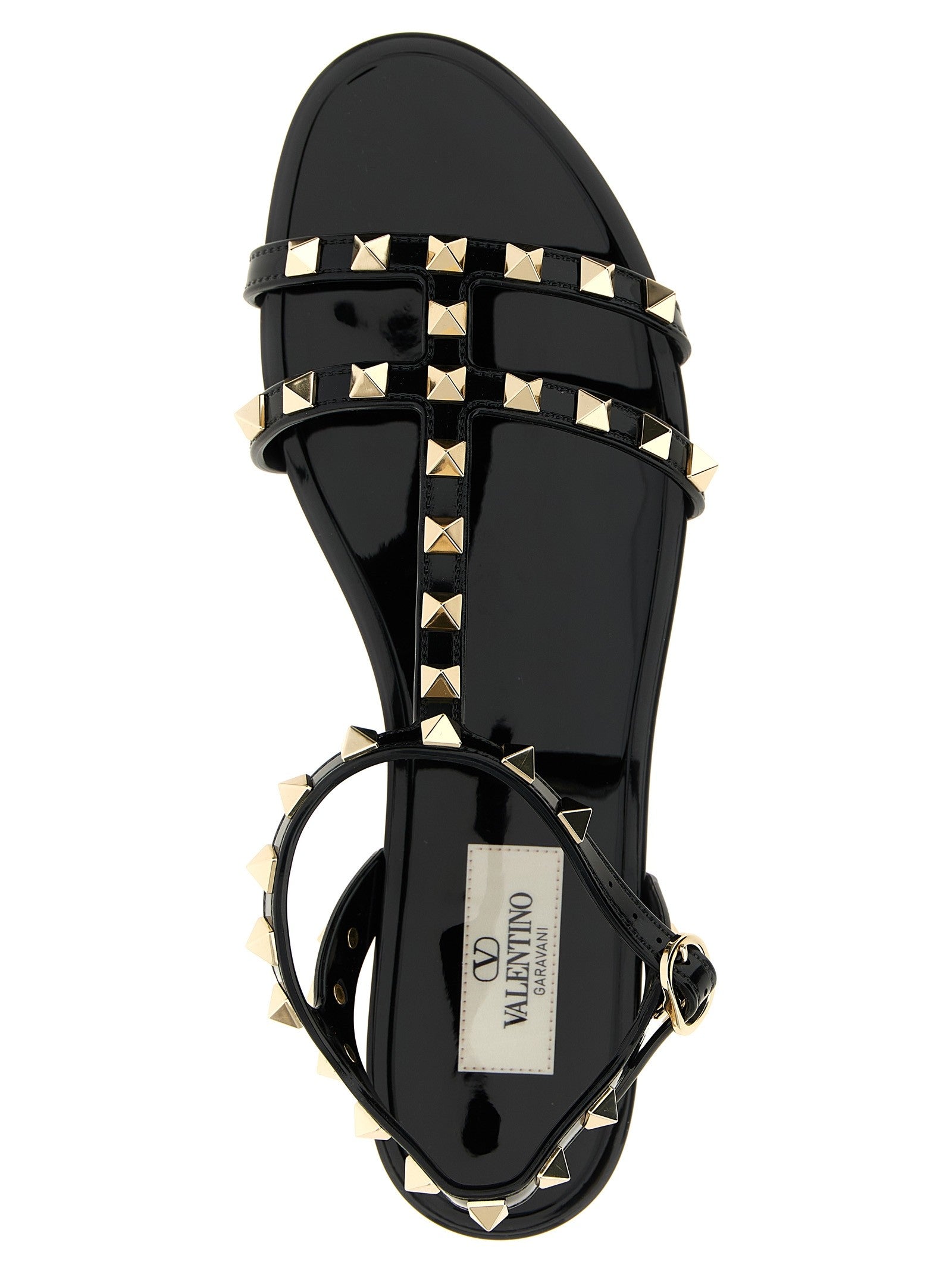 Valentino Valentino Garavani Rockstud Sandals Black