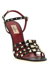 Valentino Valentino Garavani Rockstud Sandals Black