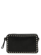 Valentino Valentino Garavani Rockstud Shoulder Bag Black