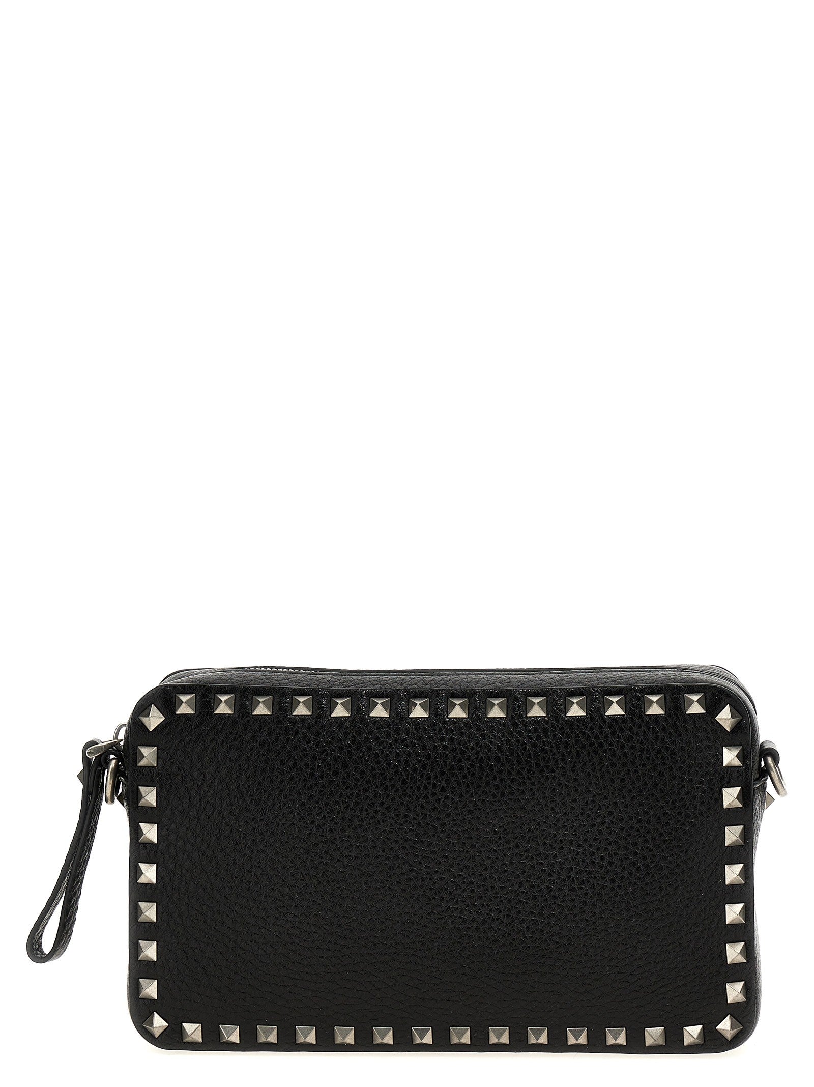 Valentino Valentino Garavani Rockstud Shoulder Bag Black