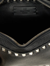 Valentino Valentino Garavani Rockstud Shoulder Bag Black