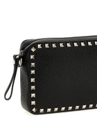 Valentino Valentino Garavani Rockstud Shoulder Bag Black, view 3