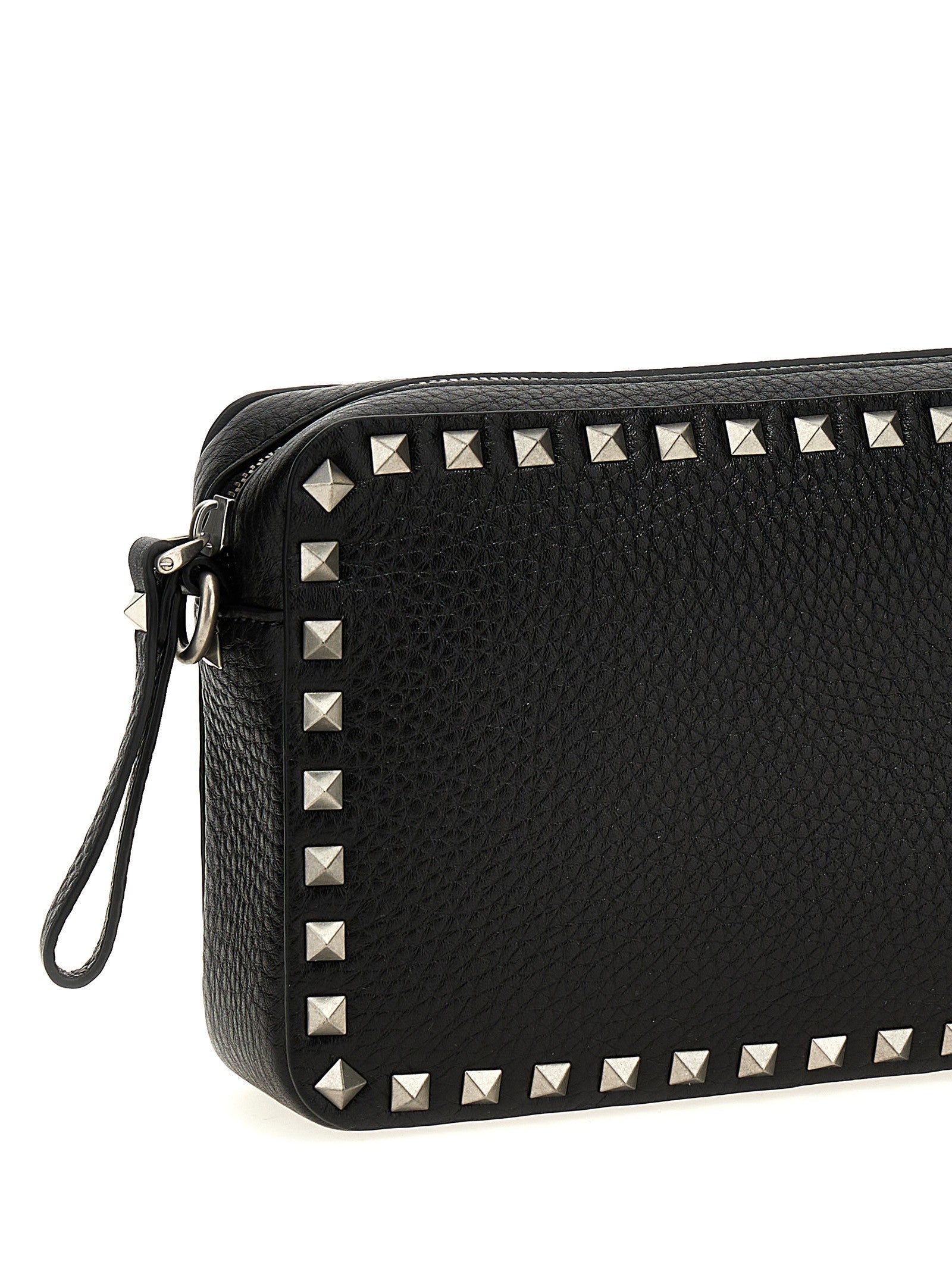 Valentino Valentino Garavani Rockstud Shoulder Bag Black