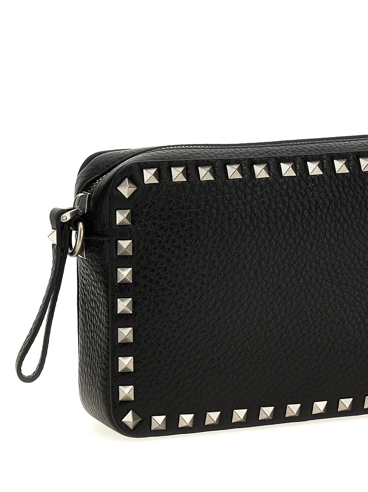Valentino Valentino Garavani Rockstud Shoulder Bag Black, view 3