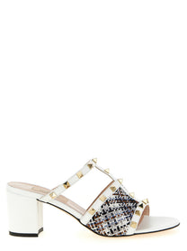 Valentino Valentino Garavani Rockstud Slides White