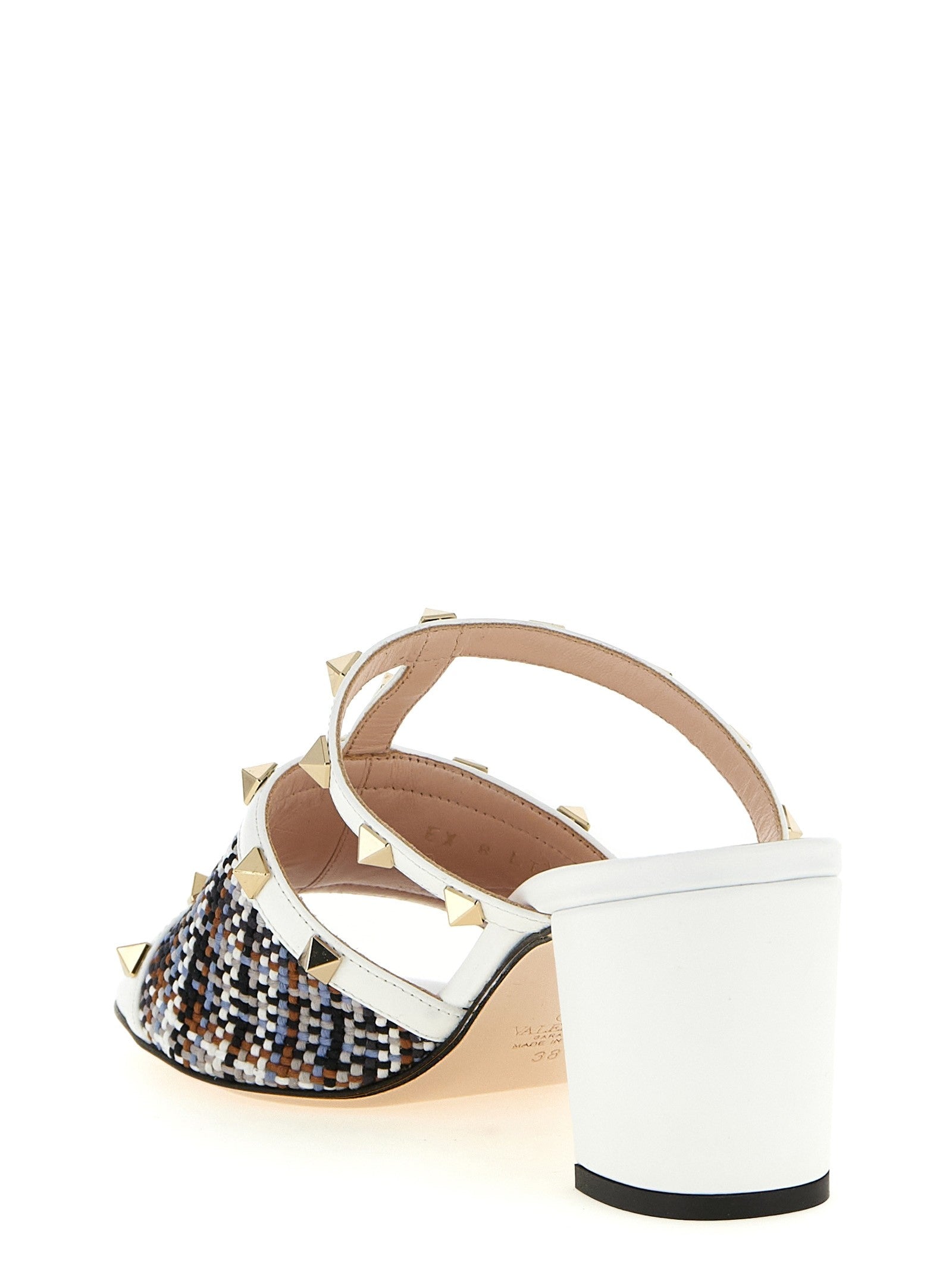 Valentino Valentino Garavani Rockstud Slides White