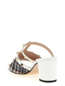 Valentino Valentino Garavani Rockstud Slides White