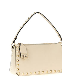 Valentino Valentino Garavani Rockstud Small Shoulder Bag White