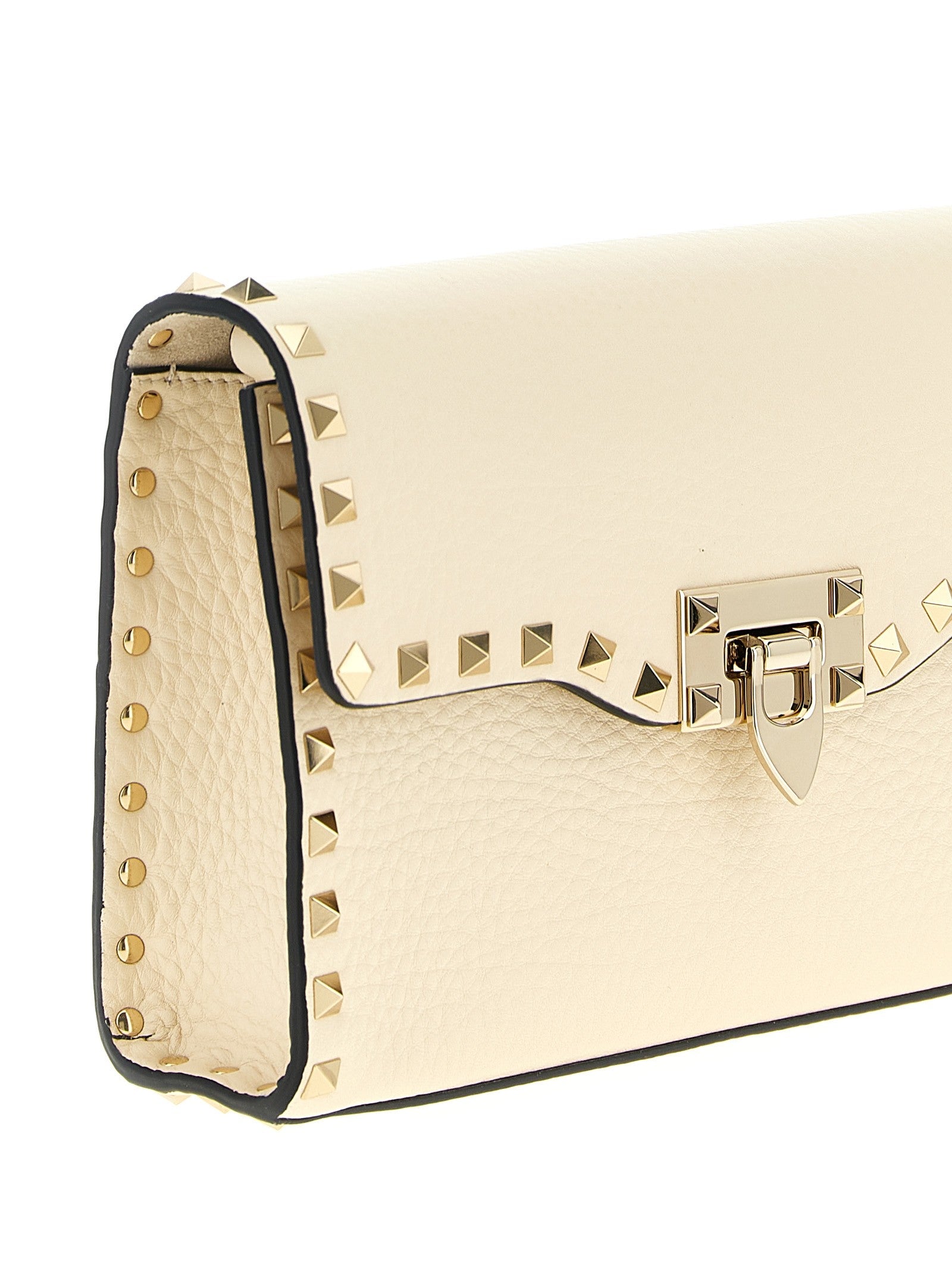 Valentino Valentino Garavani Rockstud Small Shoulder Bag White