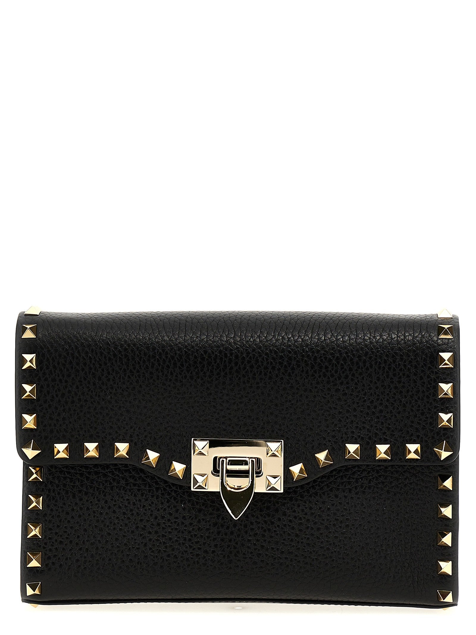 Valentino Valentino Garavani Rockstud Small Shoulder Bag Black