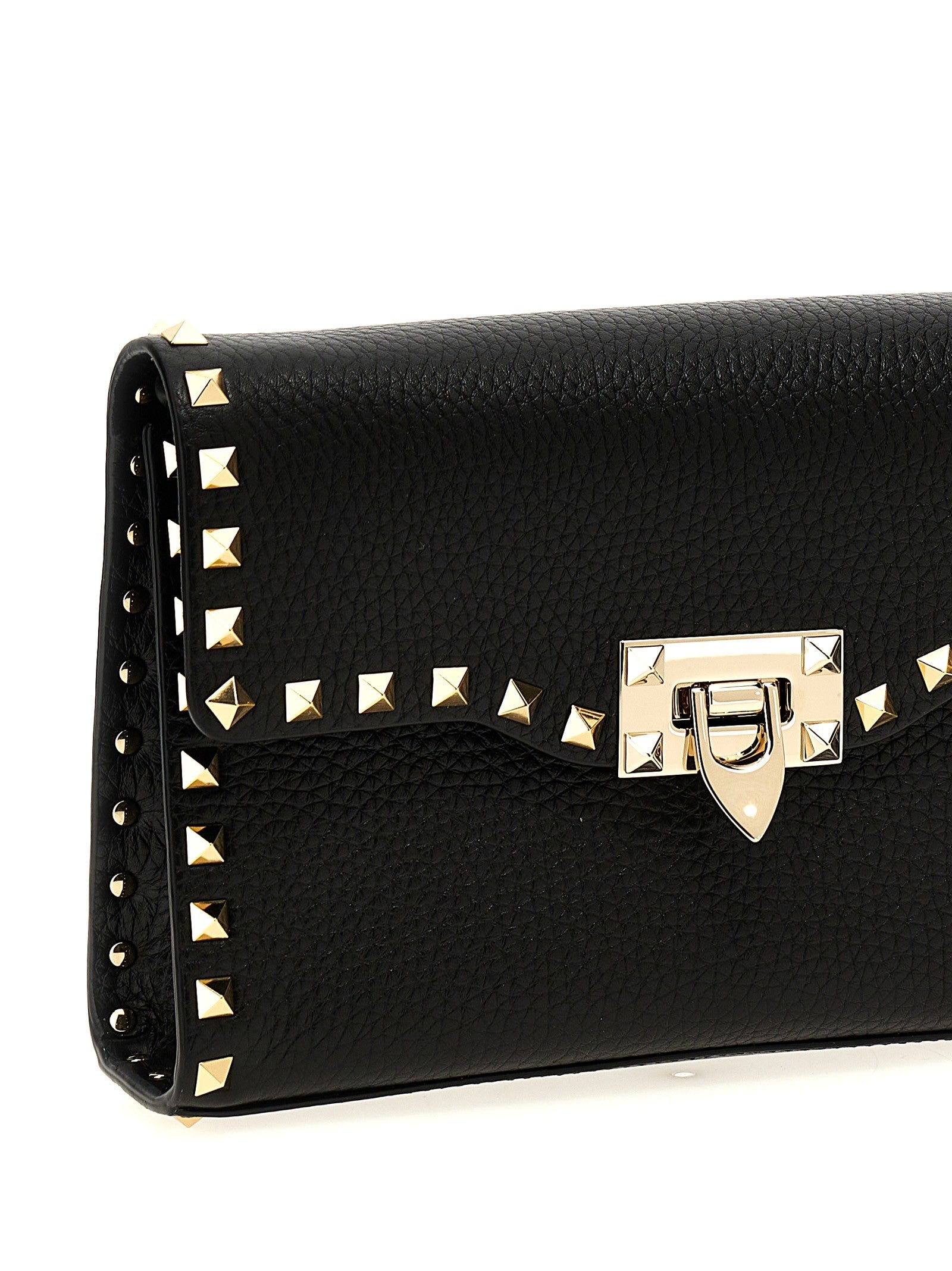 Valentino Valentino Garavani Rockstud Small Shoulder Bag Black