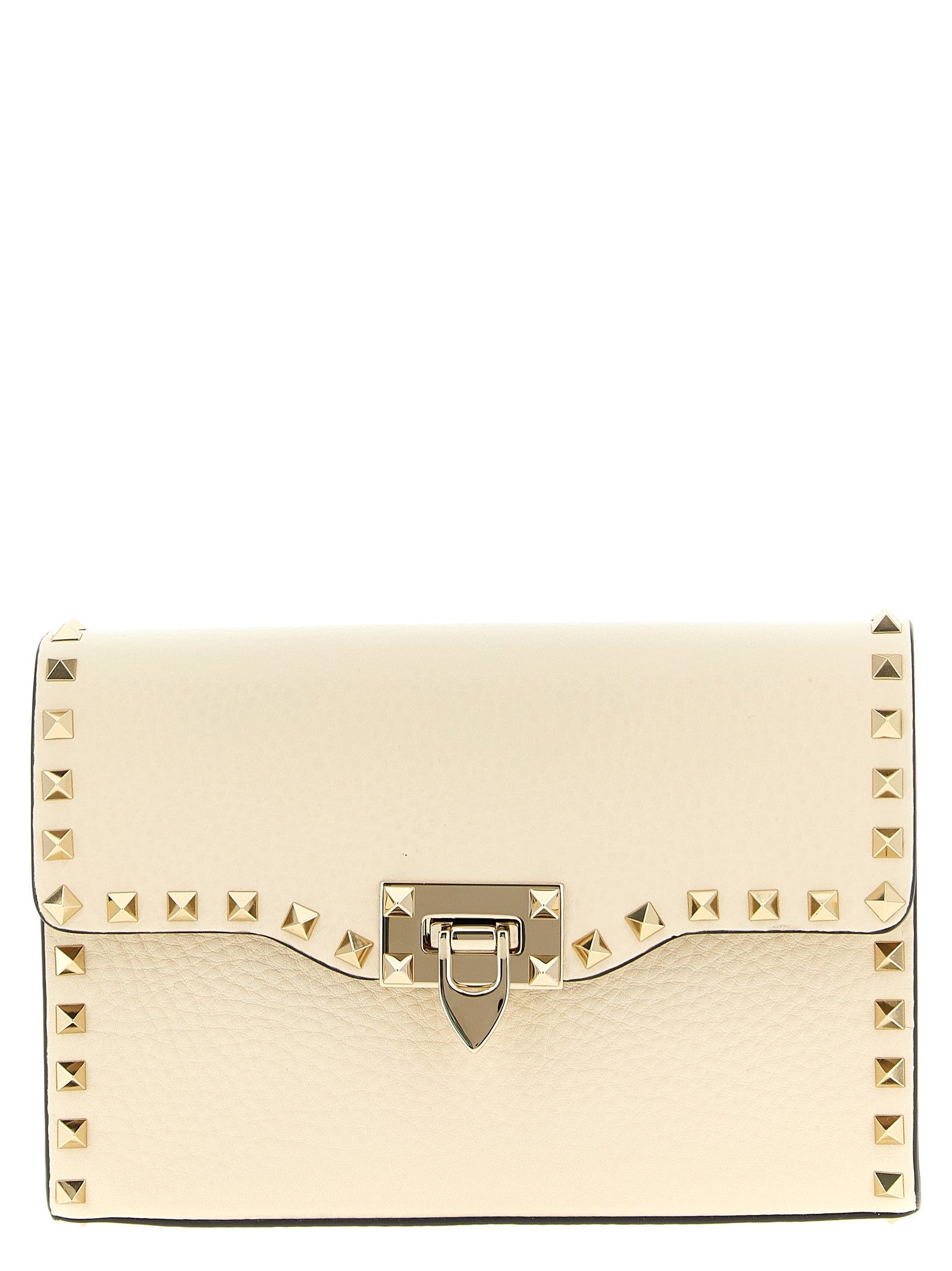 Valentino Valentino Garavani Rockstud Small Shoulder Bag White