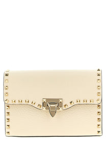 Valentino Valentino Garavani Rockstud Small Shoulder Bag White